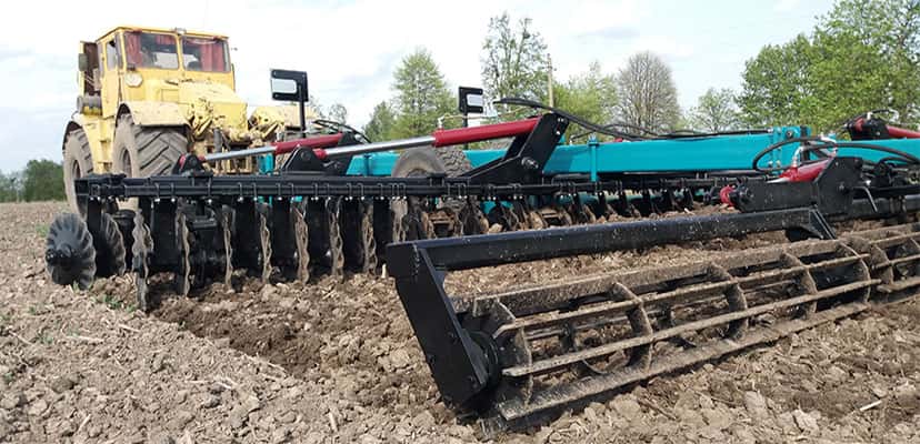 Борона дискова БДЛП-8.0 з хвилястими дисками